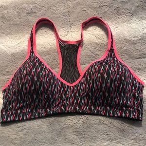 No brand 1X racer back bra